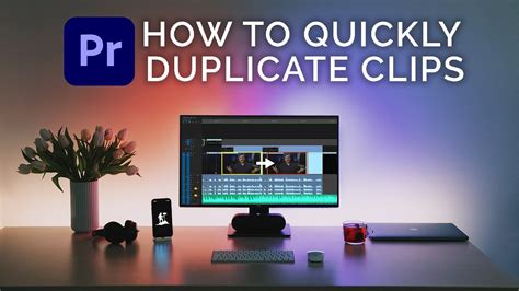 premiere pro duplicate shortcut.